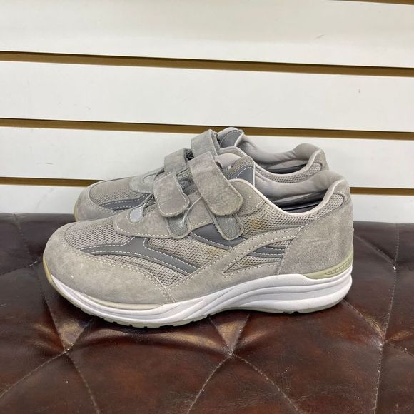 SAS Tripad Comfort JV Mesh Shoes Gray Suede Double Strap Mens Size 9 WW - Picture 2 of 9